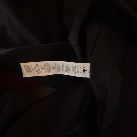 ALO Yoga Black wide leg serenity  Pant - Picture 4 of 8